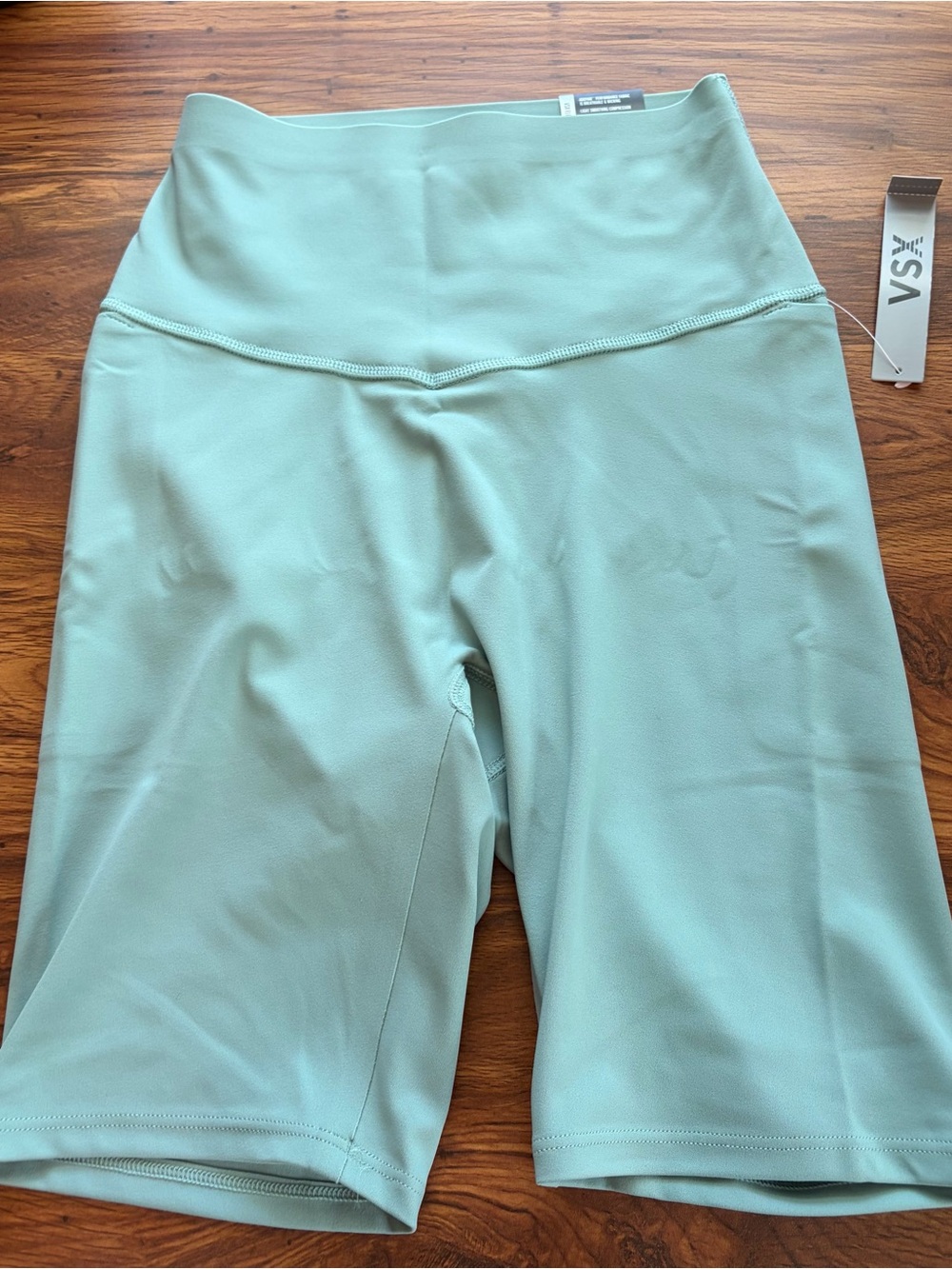 VSX Sport Seamless Bike Shorts in Mint Green